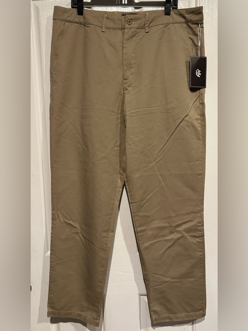Quiet Golf Khaki Monogram Player Pants - Size 38x32